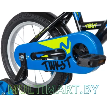 Детский велосипед Novatrack Twist 141TWIST.BK20 (черный, 2020) картинка 5
